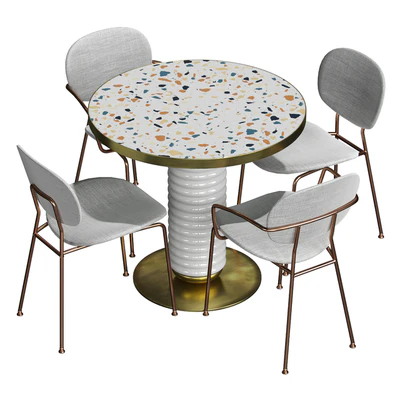 Tondina pop chair and table — Ver 1
