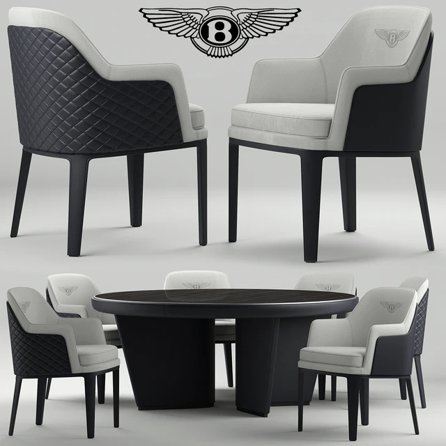 Стол и стулья bentley kendal chair — Скачать