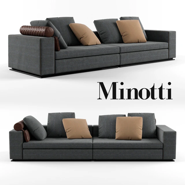 Minotti Leonard Sofa — Descargar
