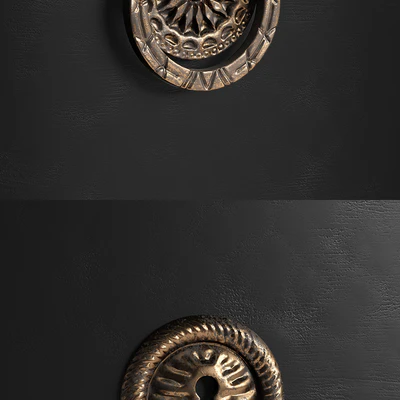 Black Bowfront Chest — Ver 2