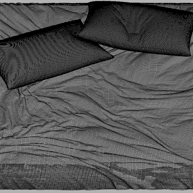 Bed linen with pillows — Descargar