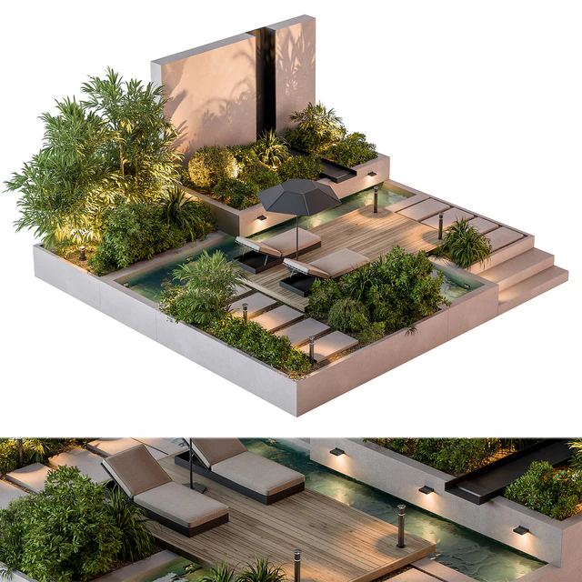 Landscape Furniture Backyard 70 — Скачать