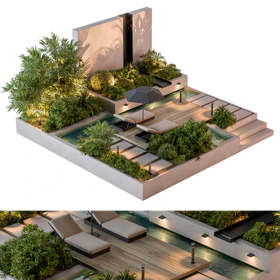 Landscape Furniture Backyard 70 — Вид 3