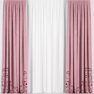 Pink curtains. — Ver 1