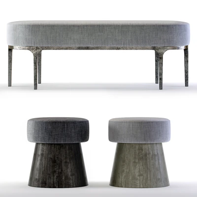 Bernhardt Linea Benches — View 1