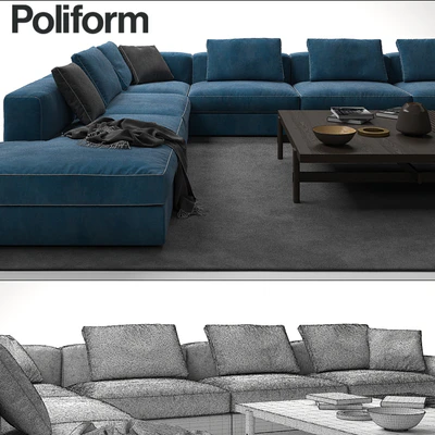 POLIFORM DUNE SOFA — View 3