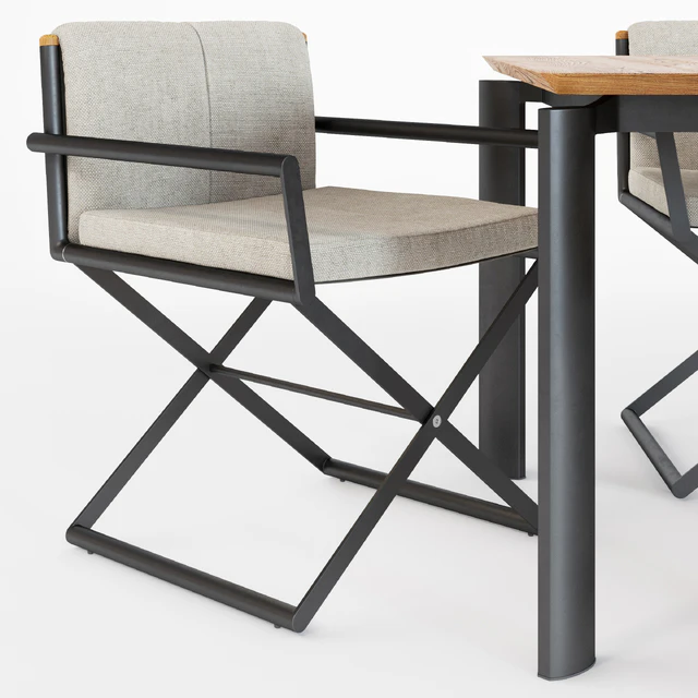 Outdoor director chair Domino by Talenti — Descargar