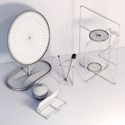 Decorative set on the dressing table — Ver 2
