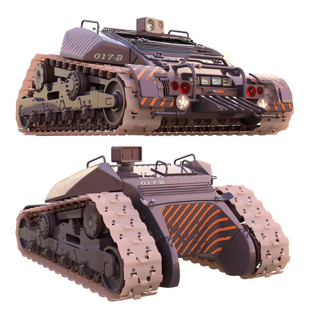Tractor on caterpillars — Descargar