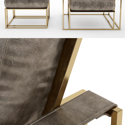 Milo Baughman Sling Chair — Ver 3