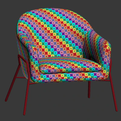 Made irma accent armchair — Ver 4