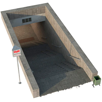 Entrance to the subway / underpass — Ver 1
