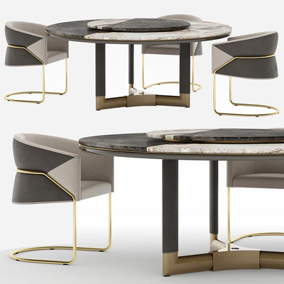 Visionnaire Morgan-Bonnie Starlight Dining Set — Вид 1
