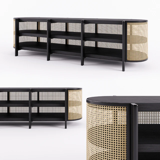 Cane low cabinet — Скачать
