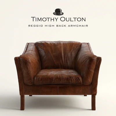 REGGIO HIGH BACK ARMCHAIR, Timothy Oulton — Ver 1