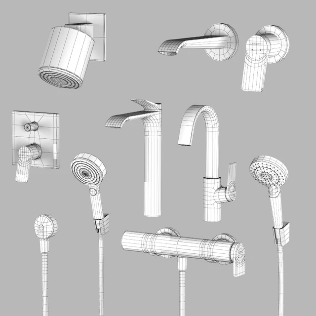 Hansgrohe set 2 | Vivenis | Pulsify | — Скачать