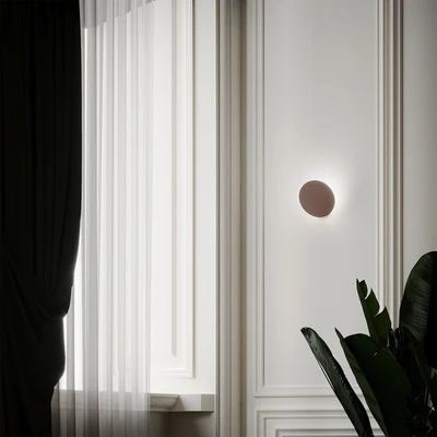 Studio Design Puzzle Round Wall Sconce — Ver 2