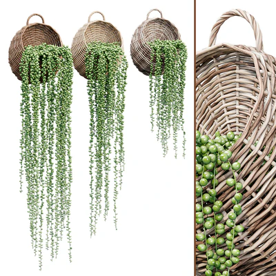 Wicker basket one — Вид 1