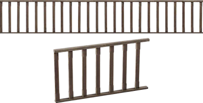 modular wooden railing 002 — Descargar