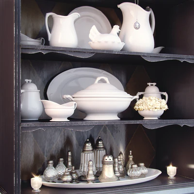 Dishes for shelves; Decor Shelf — Ver 2