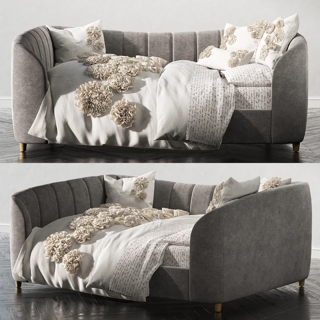 RH VALENTINA VELVET FULL DAYBED — Скачать