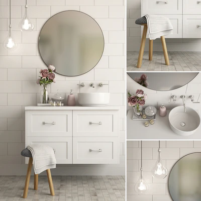 Bathroom Furniture I Мебель для ванной комнаты 01 — Вид 1
