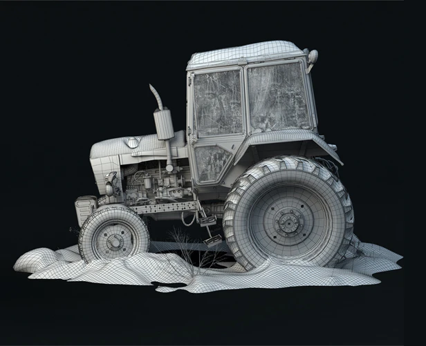 Old tractor — Descargar