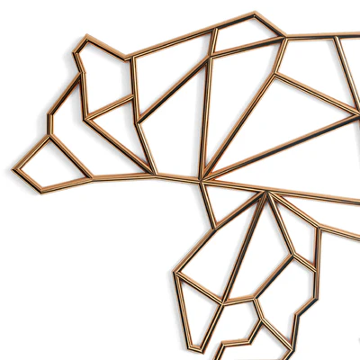 Bear Metal Wall Decor — Вид 2