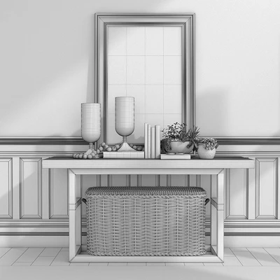Pottery barn GRIFFIN RECLAIMED WOOD CONSOLE TABLE — Ver 2
