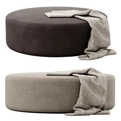 Spool Ottoman By Kardiel — Ver 1