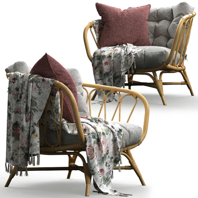 Armchair Capri Adairs Home Republic — Вид 5