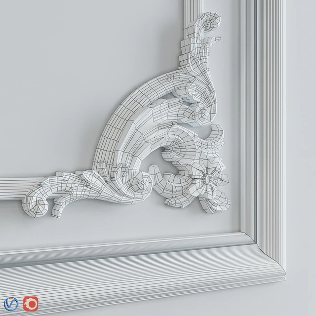 Stucco molding for walls 1 — Download