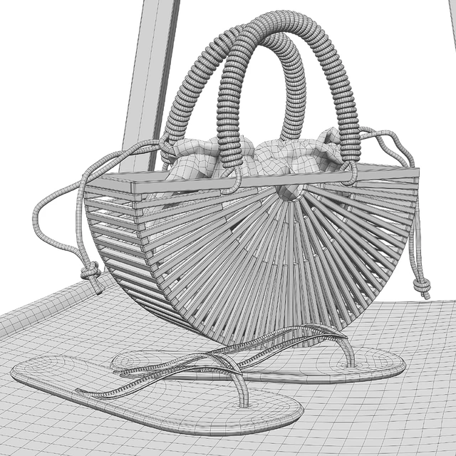 Set of swimwear and beach accessories for the store — Descargar