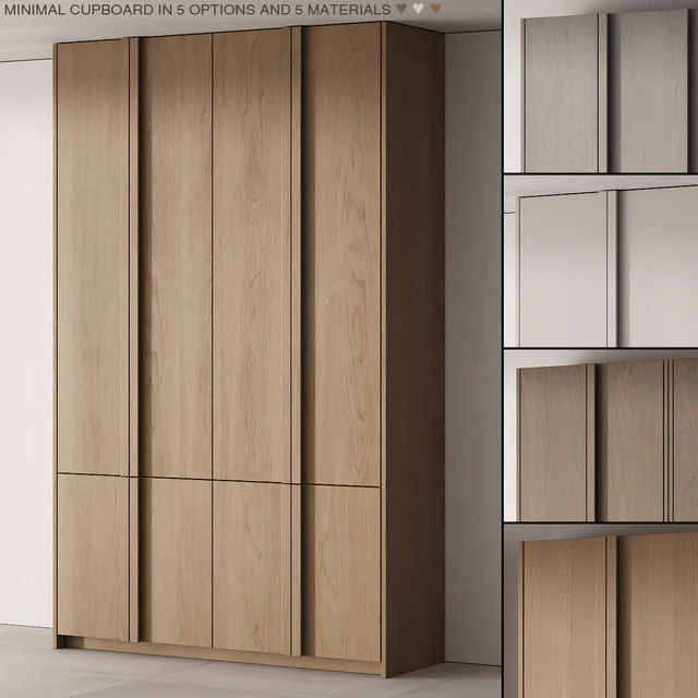 230 cabinet furniture 07 minimal wardrobe cupboard 03 — Descargar
