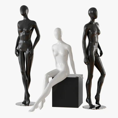 Abstract female mannequin — Ver 2