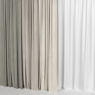 Curtains with tulle. — Ver 2