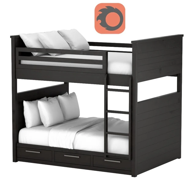 Restoration Hardware  | Vaughn Storage Bunk Bed — Скачать