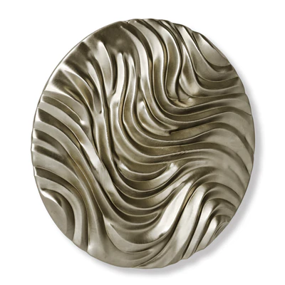 Round Wall panel Wave Circle wall panel — Ver 3