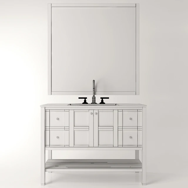 Single Bathroom Furniture — Descargar