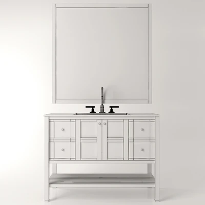 Single Bathroom Furniture — Ver 5