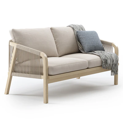 Outdoor Garden Woven Lounge 2 seater Sofa by Kettler — Ver 1