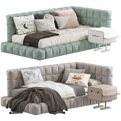 Baldwin Lounge Corner Upholstered Bed 251 — Ver 1