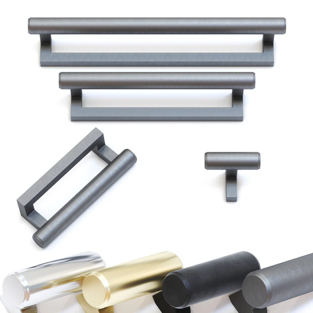 KNOB HOUSE - furniture handles Set 4 — Descargar