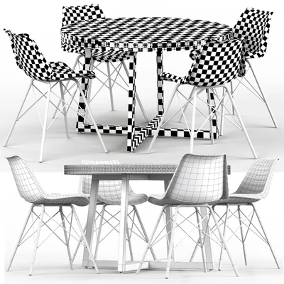 Cult Living Dexter Chair and Zephyr Table — Ver 3