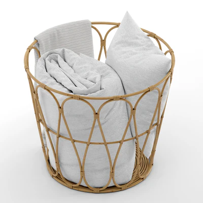 Basket with blanket — Вид 4