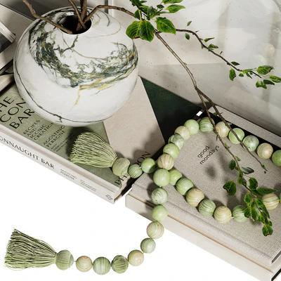 Decorative set with branches in a vase ch4 — Ver 4