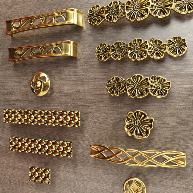 Classic kitchen furniture handles — Descargar