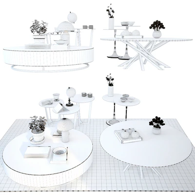 Set coffee tables Sattelan Italia 2 — Ver 2