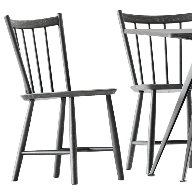 Pyramid Table 21 and J41 Chair by Hay — Скачать