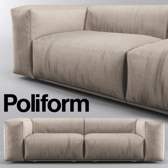 Poliform Bolton Sofa Short — Descargar